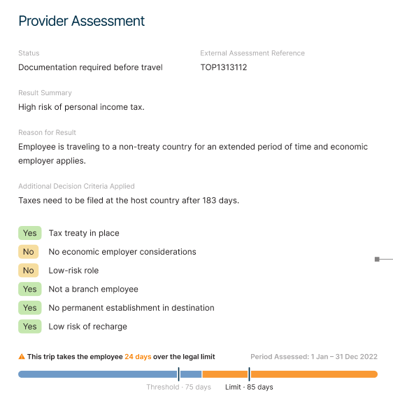 Provider Assessments 